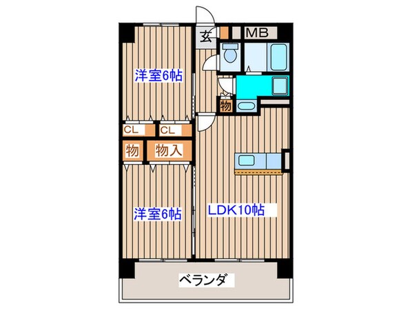 ＦｏｒｍⅡの物件間取画像